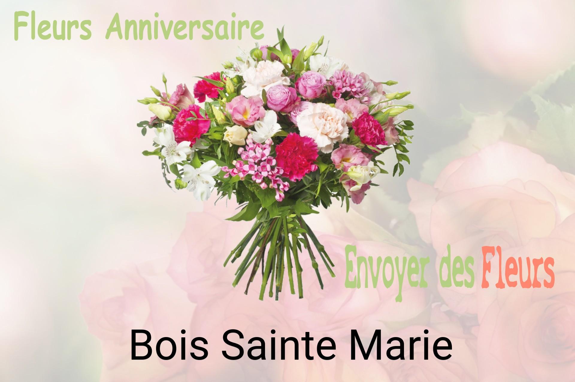 Bouquet de fleurs d’anniversaire livré à Bois-Sainte-Marie