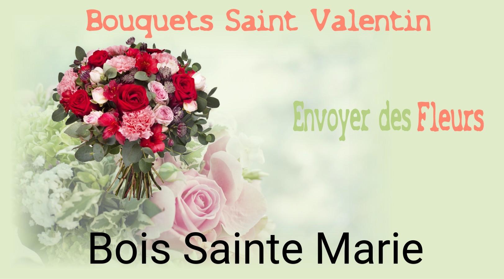 Roses de Saint-Valentin livrées à Bois-Sainte-Marie